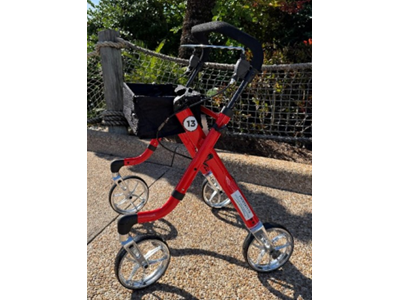 wheelchair with x